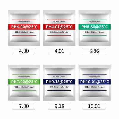 ph缓冲剂ph笔酸碱度计ph缓冲液测试高精度粉包袋装标准校正粉校准