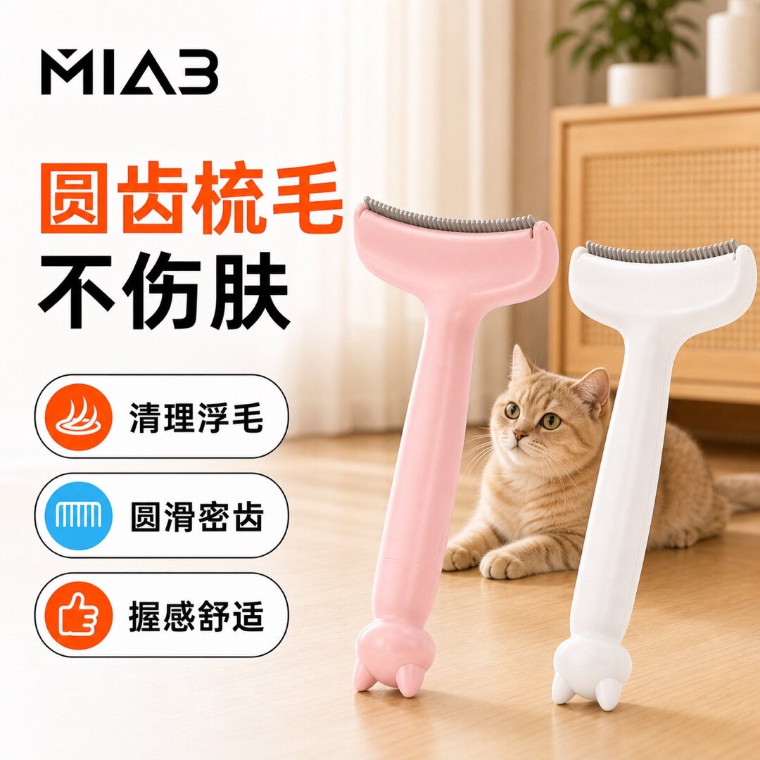 【梳毛器】宠物通用浮毛除毛梳