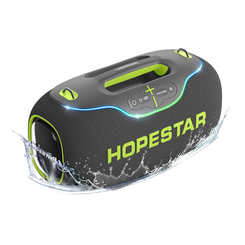 跨境亚马逊HOPESTAR A80大功率蓝牙音箱K歌重低音炮户外无线高品