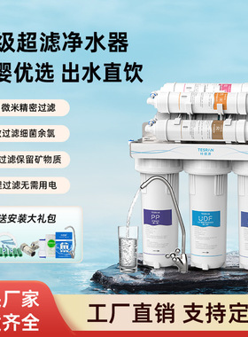 特锶源除氯滤芯家用直饮超滤膜10寸净水器净水机前置水龙头过滤器
