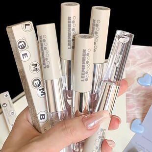 LEEMEMBER荔萌双头唇釉哑光唇泥润泽唇蜜SLP06还原裸深唇打底