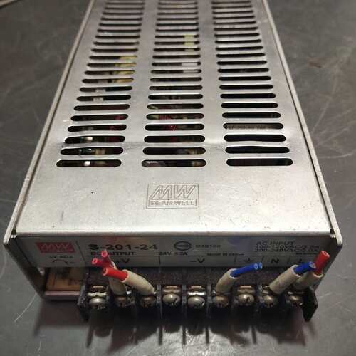 议价正品明纬MEAN WELL S-201-24开关电源，24V