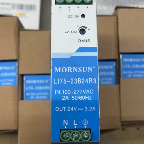 议价金升阳MORNSUN LI75-23B24R3导轨电源，24