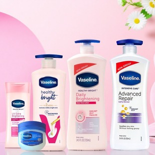 保税直发 50ml Vaseline凡士林身体乳润肤乳400ml晶冻100ml