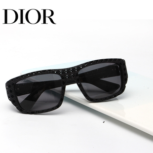 舒适长方形太阳镜 S1I 镂空设计Dior3D Dior迪奥墨镜男明星24新款