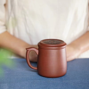 和记张生长乐未央紫砂套杯办公杯泡茶