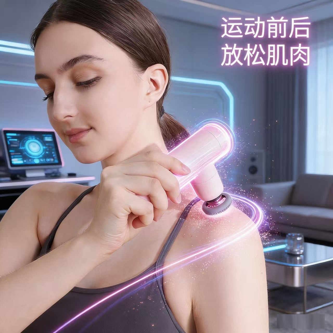 FEEBO筋膜枪肌肉铝合金按摩器按摩枪颈膜枪迷你放松按摩仪礼物,运动/瑜伽/健身/球迷用品,筋膜枪,淘宝优惠券,粉丝福利购,淘宝优惠卷