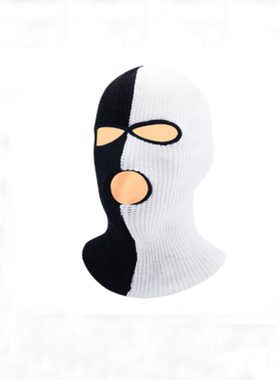 巴拉克拉法帽搞怪沙雕社牛叙利亚凤凰战士drill黑色头套男冷帽冬