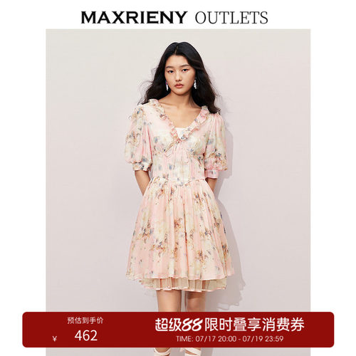 荷叶边设计、泡泡袖、蓬蓬裙、主题印花