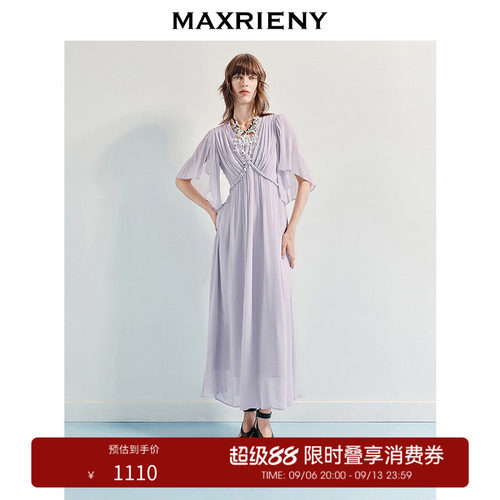 手工盘绳设计，大荷叶边袖子飘逸灵动