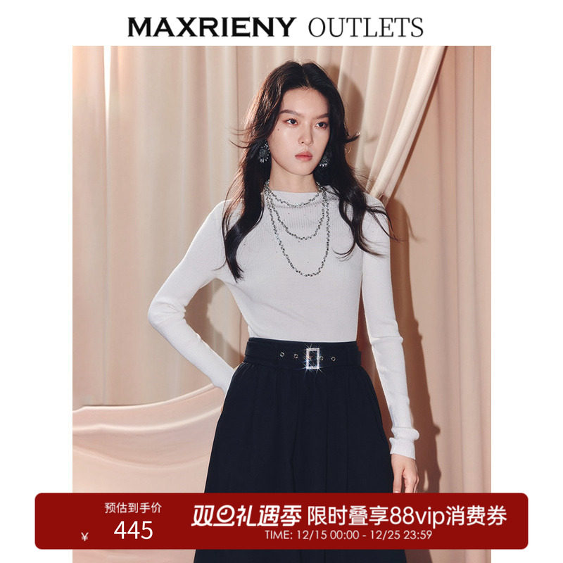 烫钻装饰	小高领设计