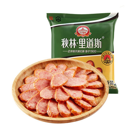 秋林里道斯官方旗舰店正宗哈尔滨红肠儿童肠即食烤肠熟食零食小吃