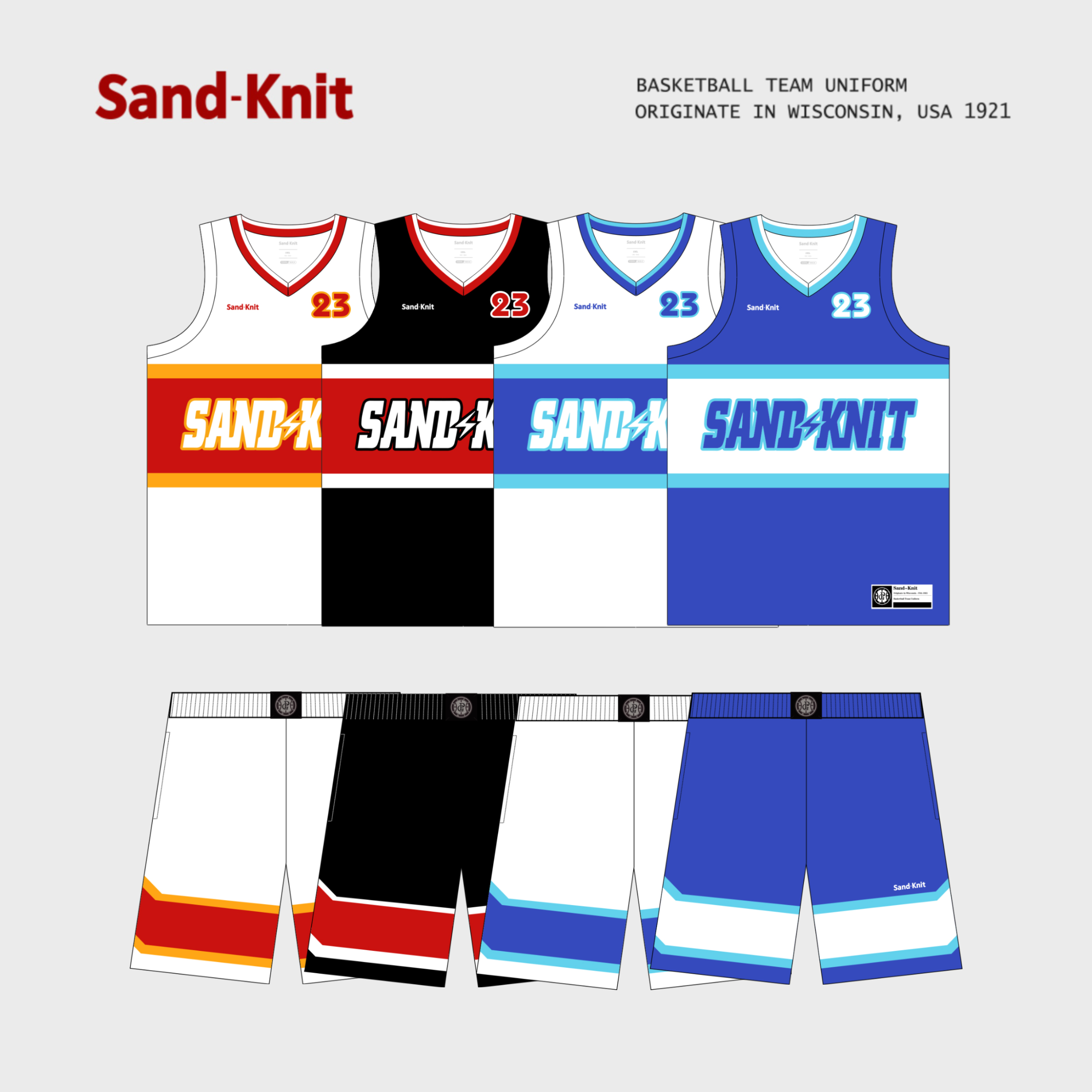 森耐特男女美式篮球服套装定制