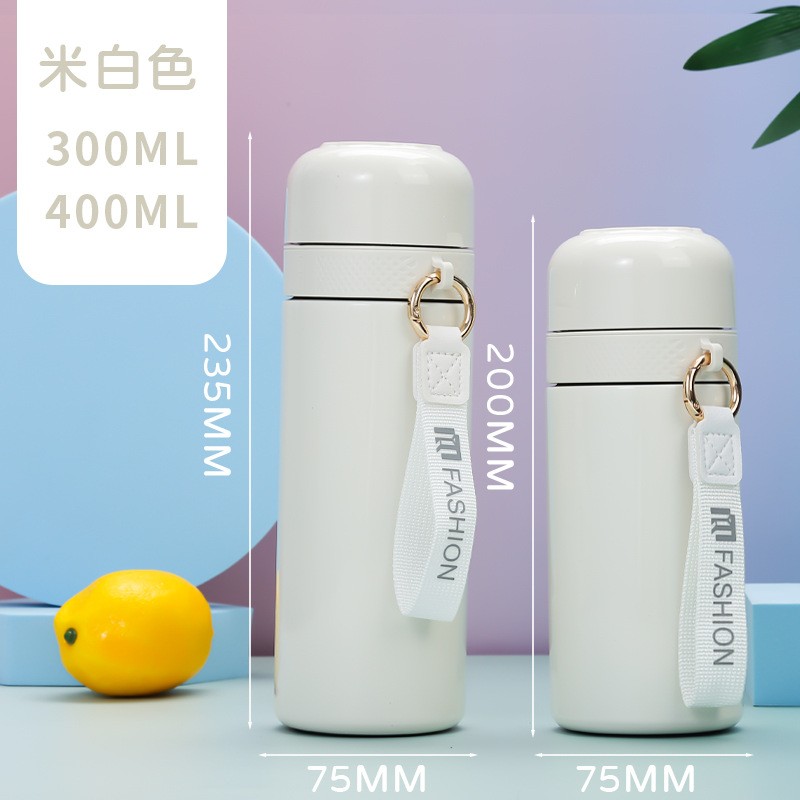 速开杯茶水分离杯一键开盖保温杯车载双层保温杯便携泡茶水杯SD14