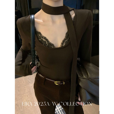 木星子Eira气质飘带蕾丝