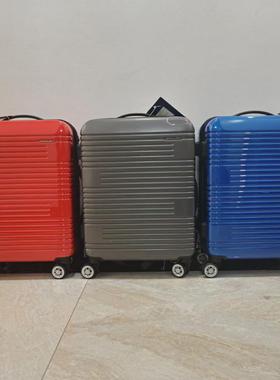 微瑕疵乐扣乐扣时尚轻便拉行李箱行商务拉杆箱轻便密码箱LTZ930