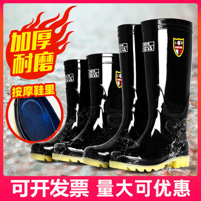 春季雨鞋套鞋高筒雨鞋男士钓鱼