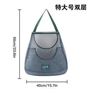 大蒜网兜洋葱生姜辣椒多功能收纳储物袋子 果蔬挂袋家用厨房壁挂装