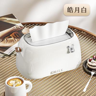 桌上垃圾桶迷你桌面按压式带盖轻奢风可爱小号家用简约台面收纳筒