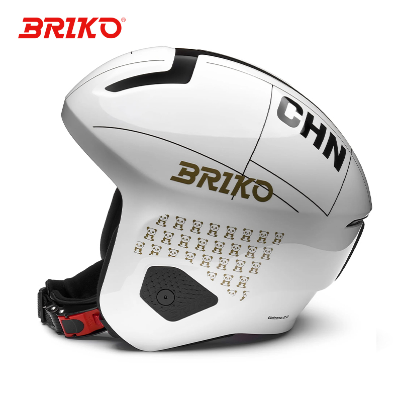 BRIKO专业滑雪头盔 新款国家队系列高性能防撞击竞技类比赛全盔