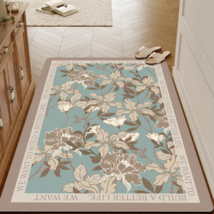 地垫入户门垫玄关门口厨房防滑耐脏家用软硅藻泥垫子地毯进门脚垫