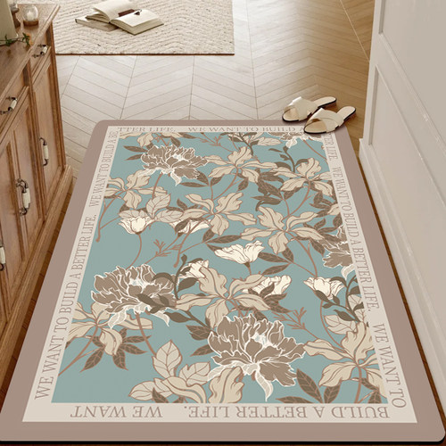 地垫入户门垫玄关门口厨房防滑耐脏家用软硅藻泥垫子地毯进门脚垫