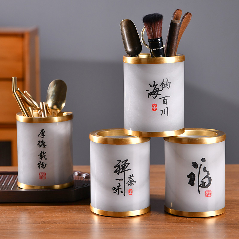 鑫浮龙功夫茶具配件大全黑檀木玉