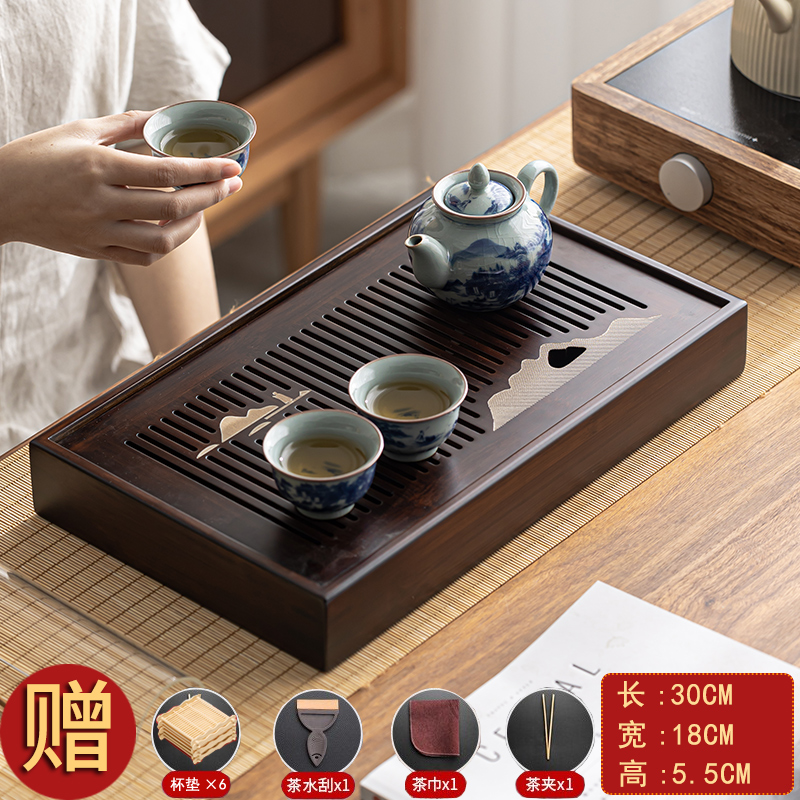 山外山竹制茶海不可接茶具托盘