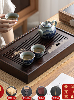 山外山竹制茶海不可接茶具托盘
