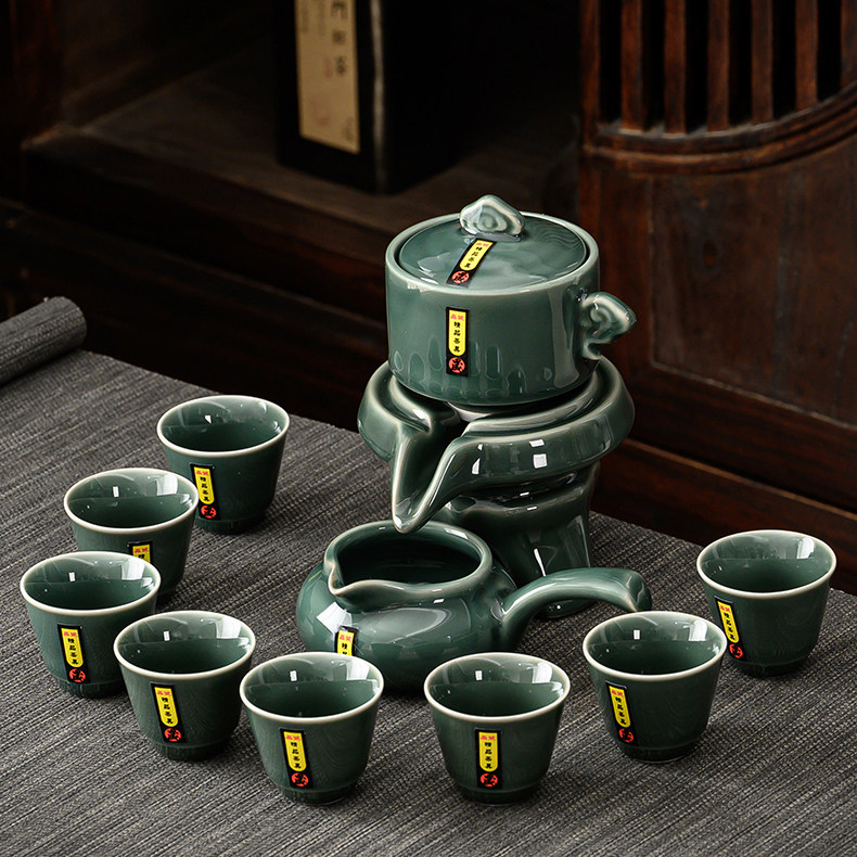 懒人石墨自动茶具套装家用防烫泡茶壶小套中式冲茶神器功夫茶杯子