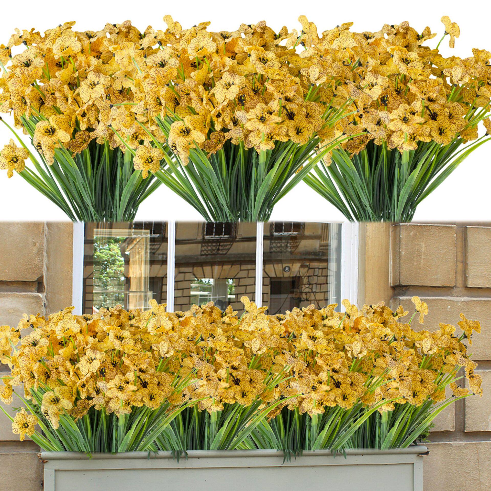 仿真花拍摄仿真塑料假花把束紫罗兰家居户外道具装扮婚礼花束