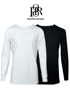 XS1.0长袖美式圆领弹力紧身260克内搭打底poorland珀兰