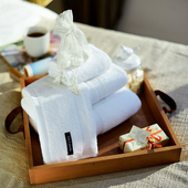 韩国进口纯棉毛巾洗脸家用纯色男女洗澡擦头发吸水全棉洗浴洗脸巾