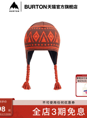 BURTON伯顿25-26雪季新品男女AK457 EARFLAP 针织帽子保暖926531