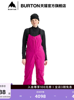 BURTON伯顿25-26雪季新品女[ak]KIMMY滑雪背带裤GORETEX 2L212841