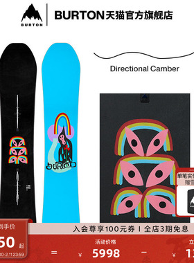 BURTON伯顿官方男士Deep Thinker滑雪单板户外滑雪运动装备172001