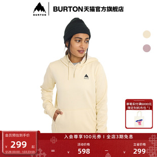 BURTON伯顿官方女士OAK 户外运动休闲舒适上衣164451 套头连帽衫