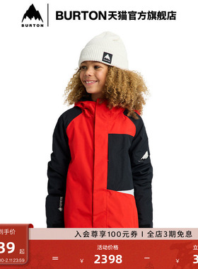 BURTON伯顿官方25-26雪季新品儿童Powline GORETEX 2L外套233651