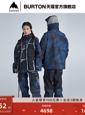 BURTON伯顿官方宇航员男女ORBIT GORETEX滑雪裤宽松防泼水999781