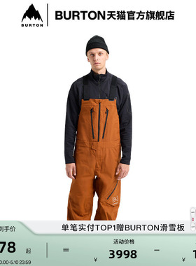 BURTON伯顿25-26雪季新品男[ak]CYCLIC滑雪背带裤GORETEX2L220601