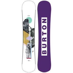 【绝绝紫】BURTON伯顿官方女士Hideaway滑雪板新手运动装备106961