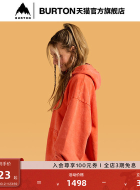 BURTON ANALOG AG系列伯顿男女 Outfall 连帽卫衣休闲舒适240421