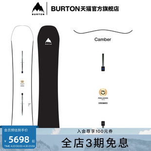 BURTON伯顿官方25-26雪季新品女士FEELGOOD雪板Camber板型106911
