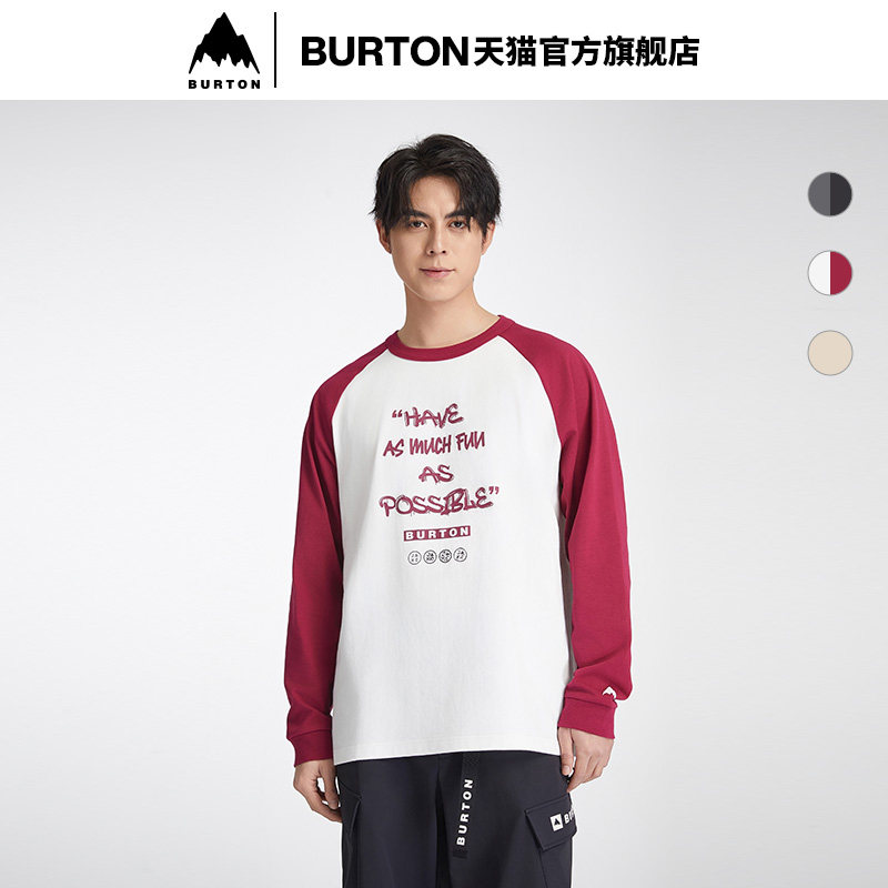 BURTON伯顿官方春夏男女长袖T恤图片