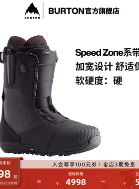 BURTON伯顿官方男士ION滑雪鞋缓震单板滑雪装备加宽雪靴106291