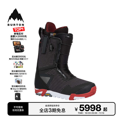 BURTON伯顿官方男士滑雪鞋
