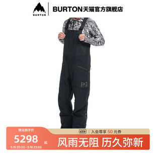 BIRD滑雪背带裤 BURTON伯顿男士 FREE 3L防泼水100241 GORETEX