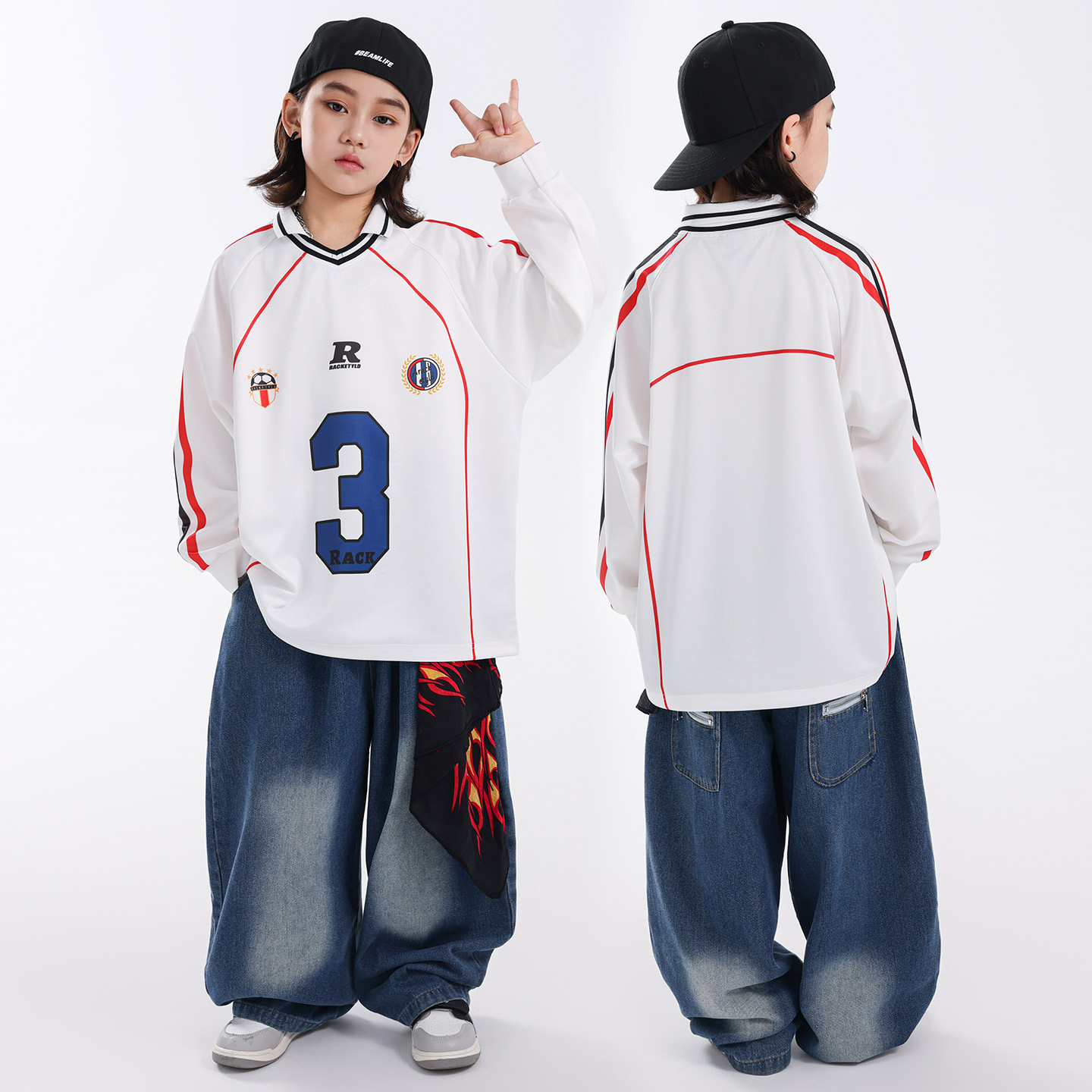 哈尼酷嘻哈童装潮牌街舞服装