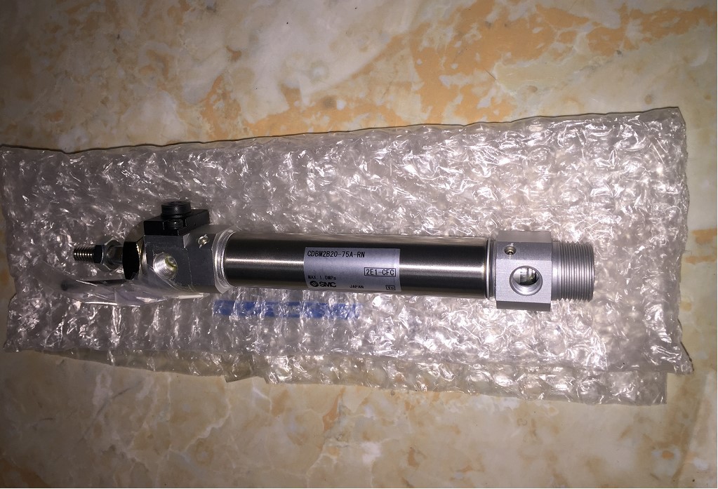 SMC端锁气缸CBM2B CDBM2B40-25-50-75-100-125-150-175-HN RN WN