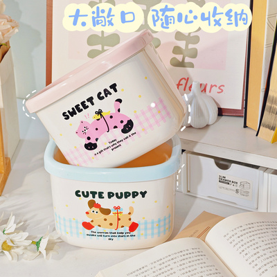 多巴胺腊肠狗桌面迷你垃圾桶